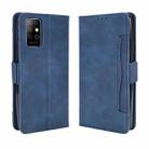 For Infinix Note 8 / X692 Wallet Style Skin Feel Calf Pattern Leather Case with Separate Card Slots(Blue) - 1