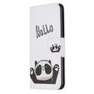 For Galaxy A10s Pattern Colored Drawing Horizontal Flip Leather Case with Holder & Card Slots & Wallet(Hello Panda) - 2