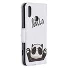 For Galaxy A10s Pattern Colored Drawing Horizontal Flip Leather Case with Holder & Card Slots & Wallet(Hello Panda) - 3