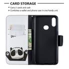 For Galaxy A10s Pattern Colored Drawing Horizontal Flip Leather Case with Holder & Card Slots & Wallet(Hello Panda) - 5