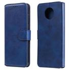 For Xiaomi Redmi Note 9T / Note 9 5G Classic Calf Texture PU + TPU Horizontal Flip Leather Case with Holder & Card Slots & Wallet(Blue) - 1