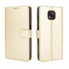 For Motorola Moto G Power 2021 Retro Crazy Horse Texture Horizontal Flip Leather Case with Holder & Card Slots & Lanyard(Gold) - 1