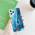 Marble Pattern TPU Protective Case For iPhone 11(Blue) - 1