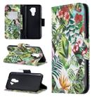 For Huawei Mate 30 Lite 3D Pattern Colored Drawing Horizontal Flip Leather Case with Holder & Card Slots & Wallet(Banana Leaf) - 1