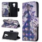 For Huawei Mate 30 Lite 3D Pattern Colored Drawing Horizontal Flip Leather Case with Holder & Card Slots & Wallet(Peacock) - 1