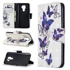 For Huawei Mate 30 Lite 3D Pattern Colored Drawing Horizontal Flip Leather Case with Holder & Card Slots & Wallet(Group Butterfly) - 1