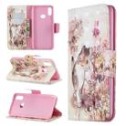 For Galaxy A10s 3D Pattern Colored Drawing Horizontal Flip Leather Case with Holder & Card Slots & Wallet(Kitten) - 1