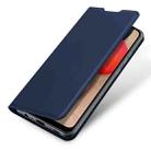 For Samsung Galaxy A02s 166.5mm Version DUX DUCIS Skin Pro Series Horizontal Flip PU + TPU Leather Case with Holder & Card Slots(Blue) - 4
