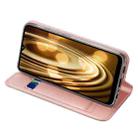 For Samsung Galaxy A02s 166.5mm Version DUX DUCIS Skin Pro Series Horizontal Flip PU + TPU Leather Case with Holder & Card Slots(Rose Gold) - 5