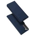 For Samsung Galaxy S21 5G DUX DUCIS Skin Pro Series Horizontal Flip PU + TPU Leather Case with Holder & Card Slots(Blue) - 1