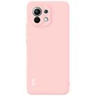 For Xiaomi Mi 11 5G IMAK UC-2 Series Shockproof Full Coverage Soft TPU Case(Pink) - 1