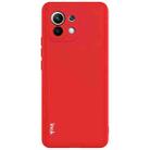 For Xiaomi Mi 11 5G IMAK UC-2 Series Shockproof Full Coverage Soft TPU Case(Red) - 1
