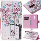 For LG Stylo 5 3D Painted Pattern Horizontal Flip Leather Case, with Wallet & Holder & Card Slots & Lanyard(Girl Under The Tree) - 1