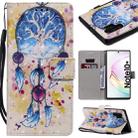 For Galaxy Note 10 Plus 3D Painted Pattern Horizontal Flip Leather Case, with Wallet & Holder & Card Slots & Lanyard(Wind Chimes) - 1