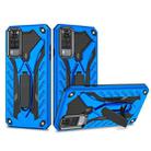 For vivo Y51 Shockproof TPU + PC Protective Case with Holder(Blue) - 1