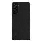 For Samsung Galaxy S21 5G GEBEI Full-coverage Shockproof Leather Protective Case(Black) - 1