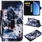 For iPhone 11 Pro Painted Pattern Horizontal Flip Leather Case, with Wallet & Holder & Card Slots & Lanyard(Magician) - 1