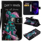 For iPhone 11 Painted Pattern Horizontal Flip Leather Case, with Wallet & Holder & Card Slots & Lanyard(One-eyed Mouse) - 1