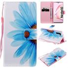 For Galaxy Note 10 Painted Pattern Horizontal Flip Leather Case, with Wallet & Holder & Card Slots & Lanyard(Sunflower) - 1