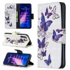 For Xiaomi Redmi Note 8 3D Pattern Colored Drawing Horizontal Flip Leather Case with Holder & Card Slots & Wallet(Group Butterfly) - 1