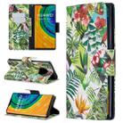 For Huawei Mate 30 Pro 3D Pattern Colored Drawing Horizontal Flip Leather Case with Holder & Card Slots & Wallet(Banana Leaf) - 1