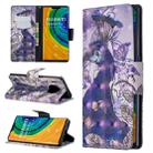 For Huawei Mate 30 Pro 3D Pattern Colored Drawing Horizontal Flip Leather Case with Holder & Card Slots & Wallet(Peacock) - 1