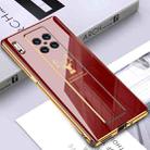 For Huawei Mate 30 RS Porsche Design GKK PC + Solid Color Plating Protective Case(Red) - 1
