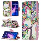 For Xiaomi Redmi Note 8 Colored Drawing Horizontal Flip Leather Case with Holder & Card Slots & Wallet(Life Tree) - 1