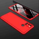 For OPPO Realme 7i / C17 GKK Three Stage Splicing Full Coverage PC Case(Red) - 1