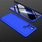 For OPPO Realme 7i / C17 GKK Three Stage Splicing Full Coverage PC Case(Blue) - 1