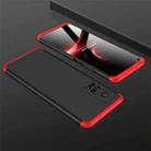 For Xiaomi Mi 10T 5G / 10T Pro 5G / Redmi K30S GKK Three Stage Splicing Full Coverage PC Case(Black+Red) - 1