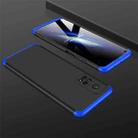 For Xiaomi Mi 10T 5G / 10T Pro 5G / Redmi K30S GKK Three Stage Splicing Full Coverage PC Case(Black+Blue) - 1