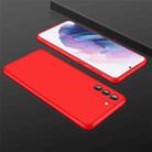 For Samsung Galaxy S21+ 5G GKK Three Stage Splicing Full Coverage PC Case(Red) - 1