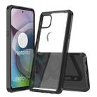 For Motorola Moto G 5G Shockproof Scratchproof TPU + Acrylic Protective Case(Black) - 1