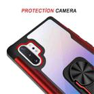 For Samsung Galaxy Note 10 Pro PC +TPU + Metal Shockproof Protective Case with Ring Holder(Red) - 3