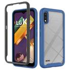 For LG K22 Starry Sky Solid Color Series Shockproof PC + TPU Protective Case(Royal Blue) - 1