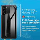 For Samsung Galaxy S21 5G 2pcs IMAK 0.15mm Curved Full Screen Protector Hydrogel Film Back Protector - 3