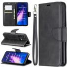 For Huawei Mate 30 Pro Retro Lambskin Texture Pure Color Horizontal Flip PU Leather Case with Holder & Card Slots & Wallet & Lanyard(Black) - 1