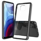 For Motorola Moto G Power (2021) Shockproof Scratchproof TPU + Acrylic Protective Case(Black) - 1