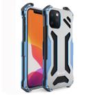 For iPhone 11 Pro Max R-JUST Shockproof Dustproof Armor Metal Protective Case(Blue) - 1