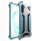 For Galaxy Note 10 R-JUST Shockproof Dustproof Armor Metal Protective Case(Blue) - 1