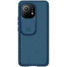 For Xiaomi Mi 11 NILLKIN CamShield Pro Series PC Full Coverage Dust-proof Scratch Resistant Mobile Phone Case(Blue) - 1