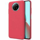 For Xiaomi Redmi Note 9 5G NILLKIN Frosted Concave-convex Texture PC Protective Case(Red) - 1