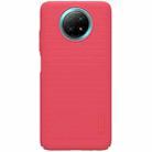 For Xiaomi Redmi Note 9 5G NILLKIN Frosted Concave-convex Texture PC Protective Case(Red) - 2