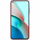 For Xiaomi Redmi Note 9 5G NILLKIN Frosted Concave-convex Texture PC Protective Case(Red) - 3
