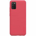 For Samsung Galaxy A02s / M02s NILLKIN Frosted Concave-convex Texture PC Protective Case(Red) - 2