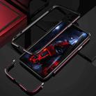 For iPhone 11 Pro Max Aurora Series Lens Protector + Metal Frame Protective Case (Black Silver) - 3
