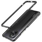 For Xiaomi Mi 11 Aurora Series Lens Protector + Metal Frame Protective Case(Black Silver) - 1