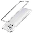 For Xiaomi Mi 11 Aurora Series Lens Protector + Metal Frame Protective Case(Silver) - 1