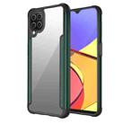 For Samsung Galaxy A12 Iron Man Series Metal PC + TPU Protective Case(Green) - 1